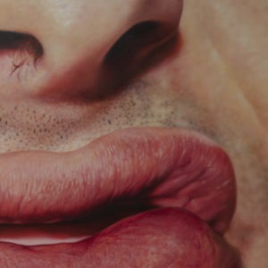 Jan Petrov hyperrealistic oil painting from the Family Re-Construct series, Collett Prague Munich collection.